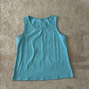 Coldwater Creek Turquoise Tank Top